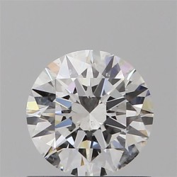 Diament szlif okrągły, 0.6ct, SI2, E, GIA 7501702113
