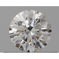 Diament szlif okrągły, 0.33ct, VVS1, H, GIA 6531283303