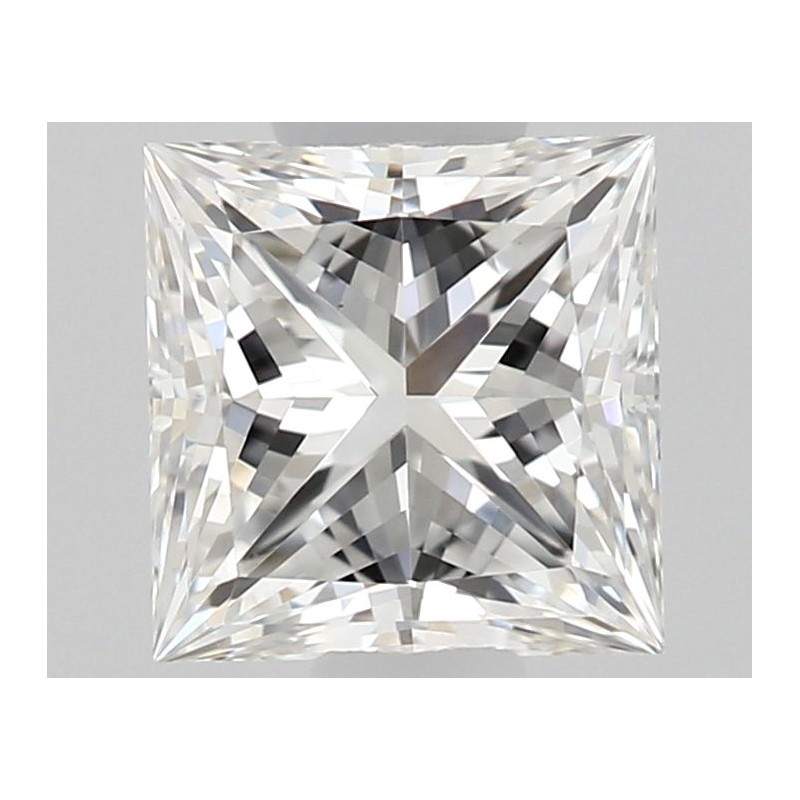 Diament szlif princess, 0.5ct, VS1, F, GIA 2536552636