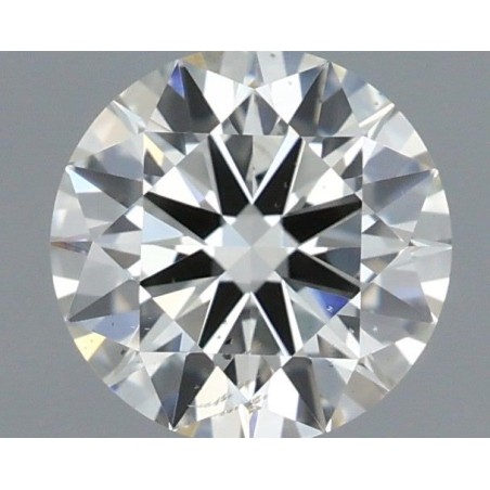 Diament szlif okrągły, 0.72ct, SI1, I, IGI 727542037