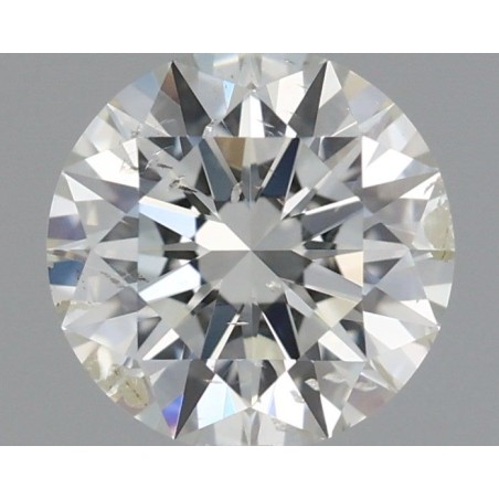 Diament szlif okrągły, 0.72ct, SI2, I, IGI 734510225