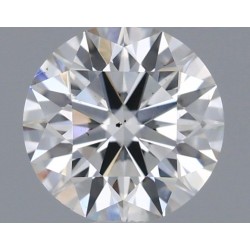 Diament szlif okrągły, 0.66ct, SI1, H, GIA 6502890157