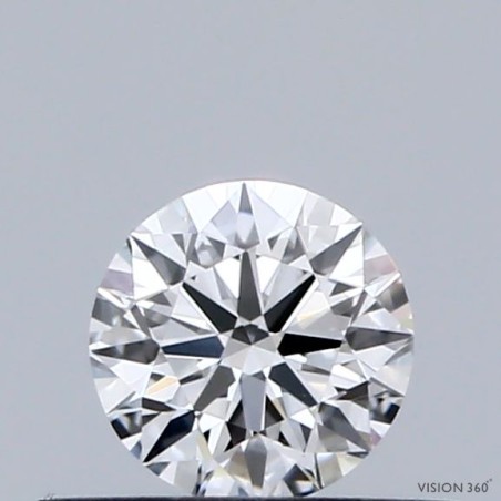 Diament szlif okrągły, 0.33ct, VVS1, H, GIA 6522916289
