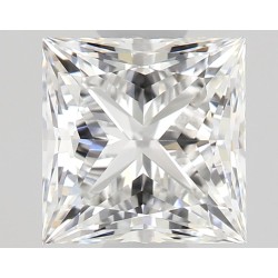 Diament szlif princess, 0.61ct, VS1, F, GIA 7516807114