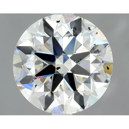 Diament szlif okrągły, 2ct, SI1, I, GIA 1529328179