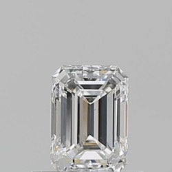 Diament szlif szmaragdowy, 0.5ct, VS1, F, GIA 1523458948
