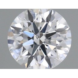 Diament szlif okrągły, 0.3ct, SI1, E, GIA 6492978636