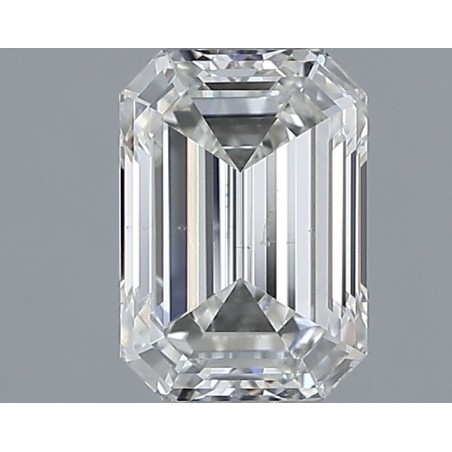 Diament szlif szmaragdowy, 0.8ct, VS2, H, IGI 710526724