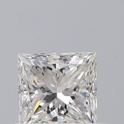 Diament szlif princess, 0.43ct, SI1, E, GIA 6532182879