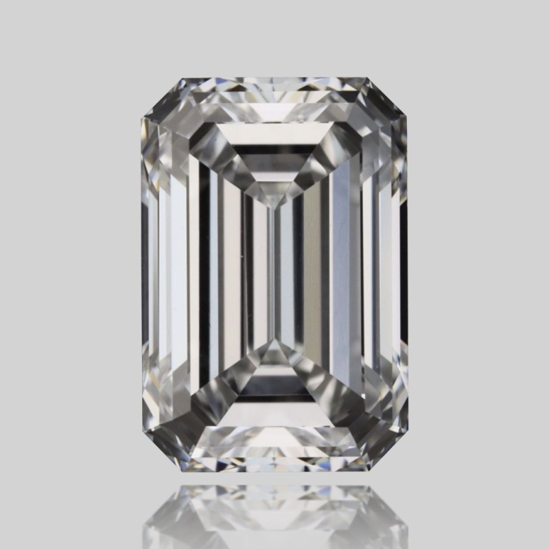 Diament szlif szmaragdowy, 0.71ct, VVS1, F, GIA 7526189807
