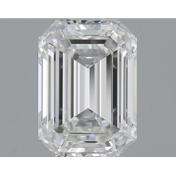 Diament szlif szmaragdowy, 1.01ct, VS1, G, GIA 7531790734