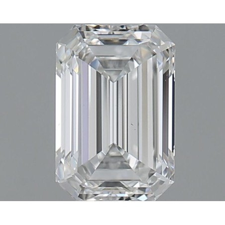 Diament szlif szmaragdowy, 0.6ct, VS1, F, GIA 7538836115