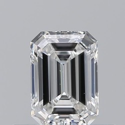 Diament szlif szmaragdowy, 0.51ct, VS1, F, GIA 6532372433