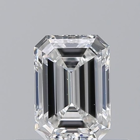 Diament szlif szmaragdowy, 0.51ct, VS1, F, GIA 6532372433