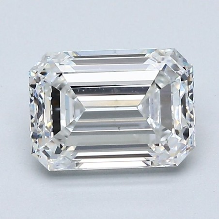Diament szlif szmaragdowy, 1.51ct, VS2, F, GIA 2527701836