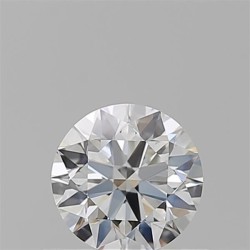 Diament szlif okrągły, 0.5ct, VVS2, H, GIA 2528631065