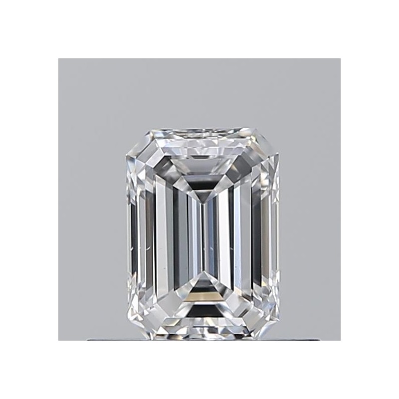 Diament szlif szmaragdowy, 0.5ct, VS2, D, GIA 6532387522