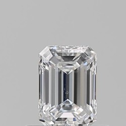 Diament szlif szmaragdowy, 0.53ct, VS2, D, GIA 5513889494