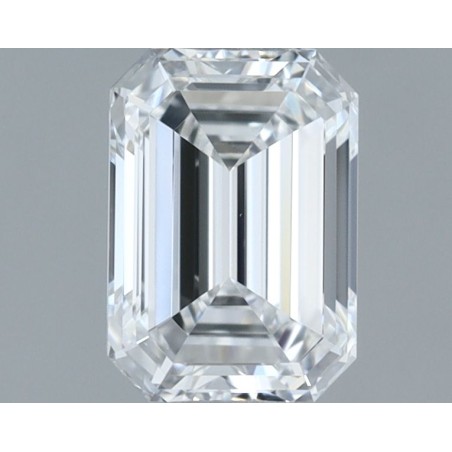 Diament szlif szmaragdowy, 0.5ct, VVS2, E, GIA 2527600973