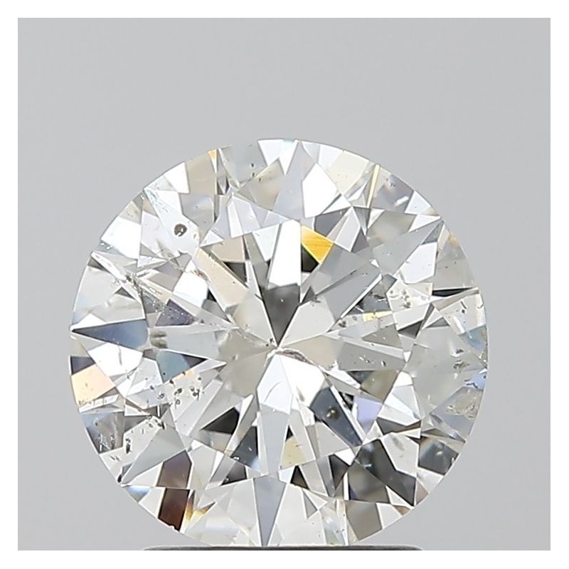 Diament szlif okrągły, 2ct, SI2, G, HRD 250000234784