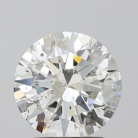 Diament szlif okrągły, 2ct, SI2, G, HRD 250000234784