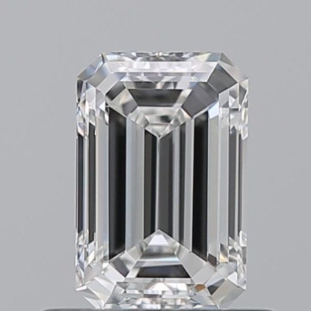Diament szlif szmaragdowy, 0.7ct, VVS2, G, GIA 5231746517