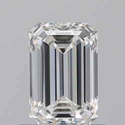 Diament szlif szmaragdowy, 0.7ct, VVS1, H, GIA 2235748701