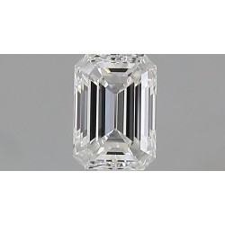 Diament szlif szmaragdowy, 0.5ct, VS1, G, GIA 2537654060