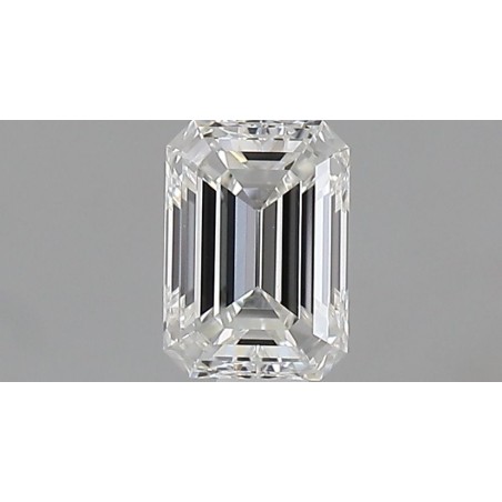 Diament szlif szmaragdowy, 0.5ct, VS1, G, GIA 2537654060