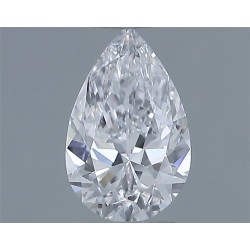 Diament szlif gruszkowy, 0.3ct, VS1, D, GIA 7536865040