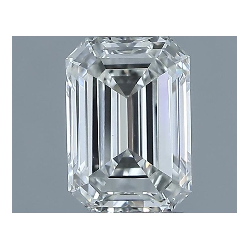 Diament szlif szmaragdowy, 0.5ct, VS2, H, GIA 1533868267