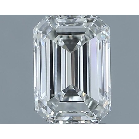 Diament szlif szmaragdowy, 0.5ct, VS2, H, GIA 1533868267