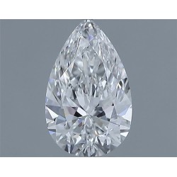 Diament szlif gruszkowy, 0.33ct, VVS1, E, GIA 7532868645
