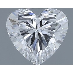 Diament serce, 0.6ct, SI1, D, GIA 7538866868