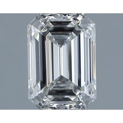 Diament szlif szmaragdowy, 0.61ct, VS1, H, GIA 5533866680
