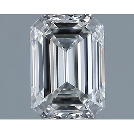 Diament szlif szmaragdowy, 0.61ct, VS1, H, GIA 5533866680