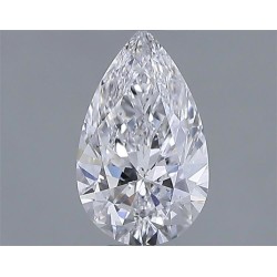 Diament szlif gruszkowy, 0.83ct, SI1, D, GIA 7536851859