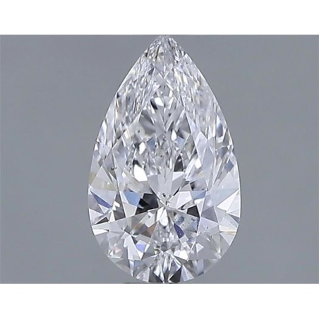 Diament szlif gruszkowy, 0.83ct, SI1, D, GIA 7536851859
