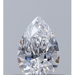 Diament szlif gruszkowy, 0.4ct, VS1, D, GIA 7523822218
