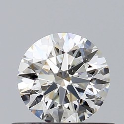 Diament szlif okrągły, 0.53ct, SI1, I, GIA 2527852844