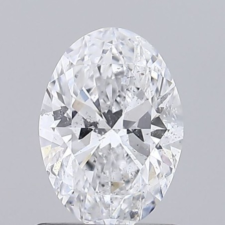 Diament szlif owalny, 0.7ct, SI2, D, GIA 6535803794