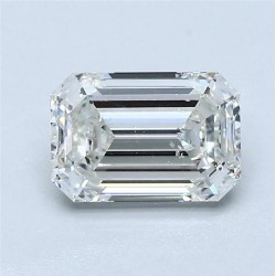 Diament szlif szmaragdowy, 1.35ct, SI2, H, GIA 6522610872