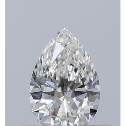 Diament szlif gruszkowy, 0.3ct, VVS1, H, GIA 7536287300