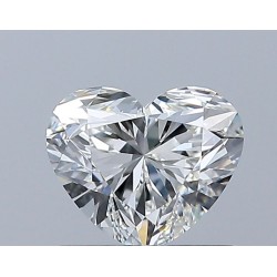 Diament serce, 0.71ct, VVS2, H, GIA 6535605882