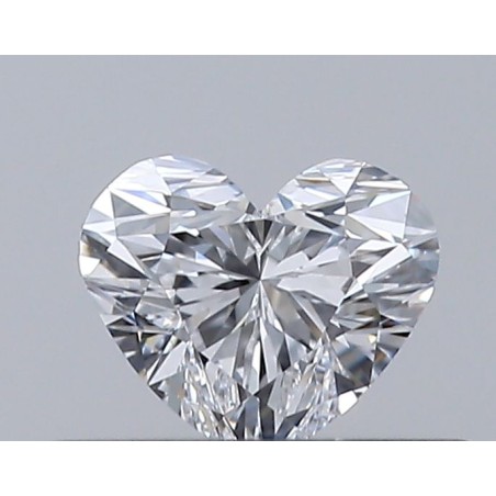 Diament serce, 0.3ct, VS1, D, GIA 7536570377