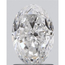 Diament szlif owalny, 1.5ct, SI2, D, HRD 220000122688
