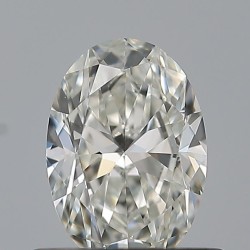 Diament szlif owalny, 0.5ct, VS1, G, GIA 6532100543
