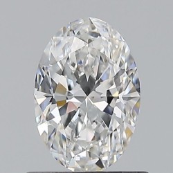 Diament szlif owalny, 0.6ct, VS1, E, GIA 6525336341