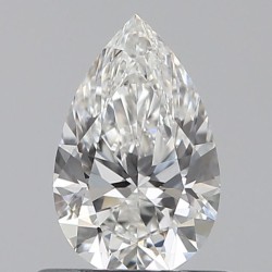 Diament szlif gruszkowy, 0.56ct, VVS2, F, GIA 6531327226