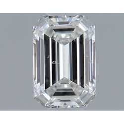 Diament szlif szmaragdowy, 0.3ct, SI1, F, GIA 6522628342